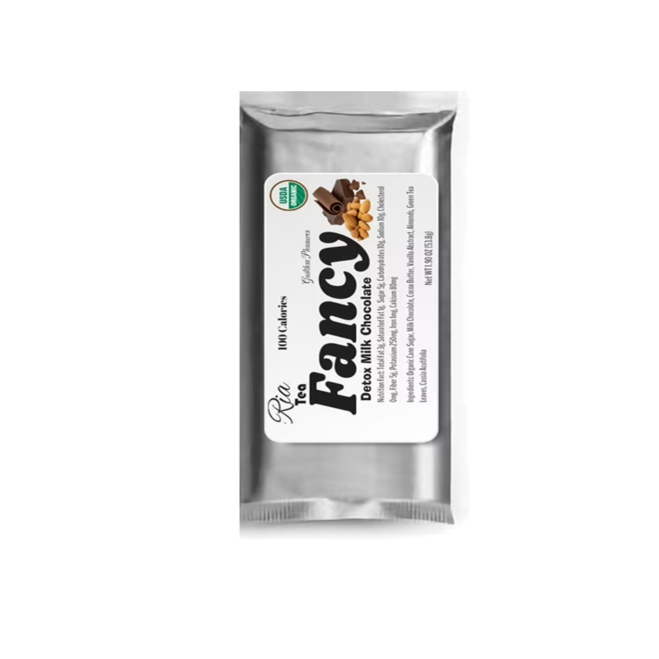 Fancy Detox Milk Chocolate Almond Bar